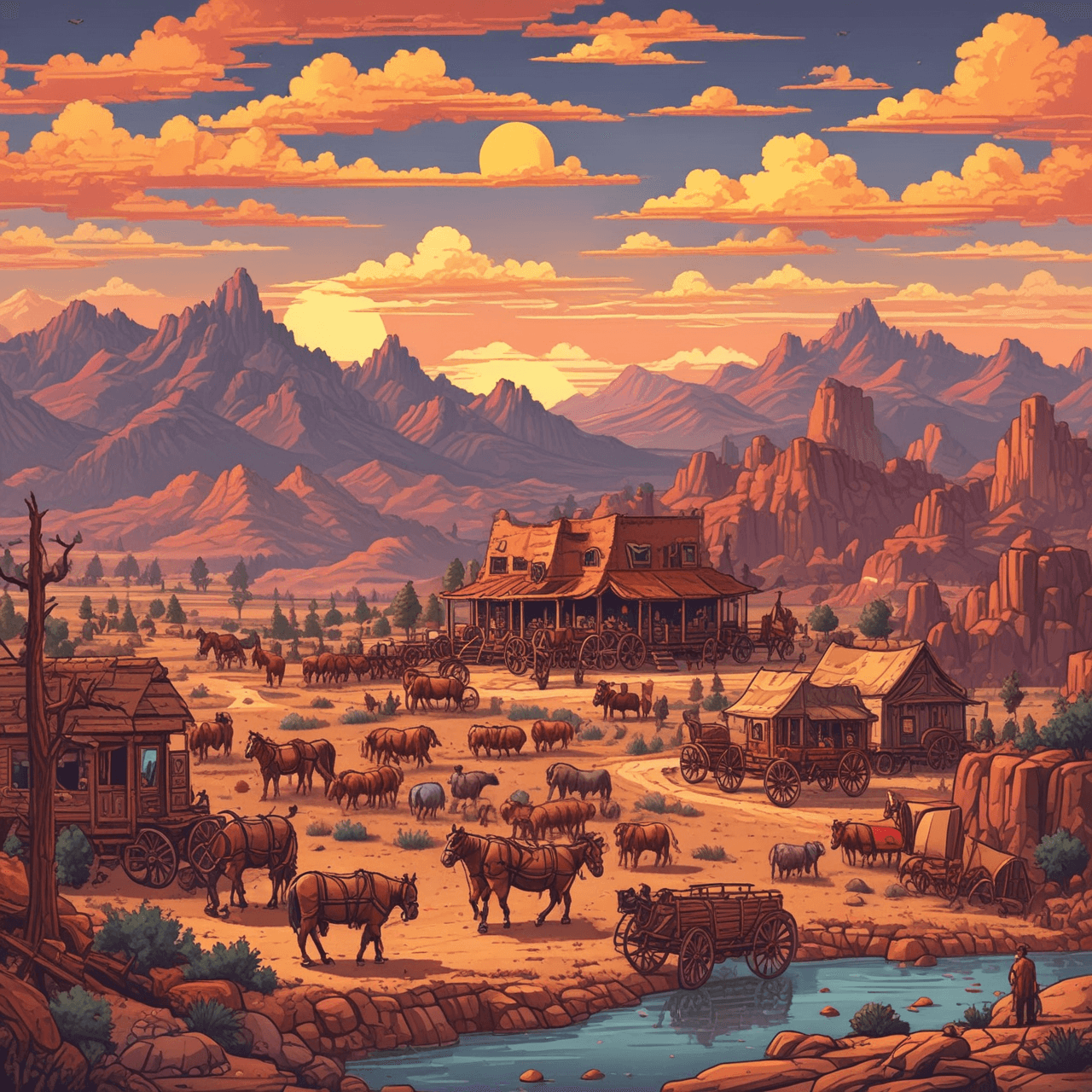 Westward Jump game banner