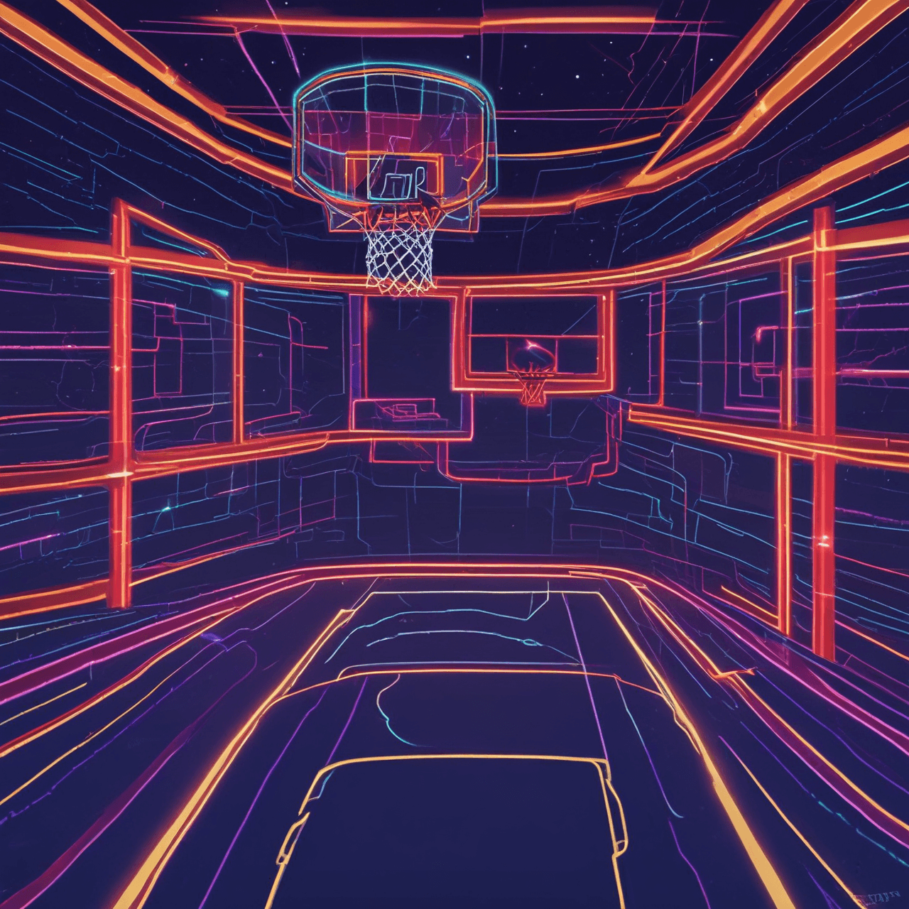 Hoops Runner Quiz game banner