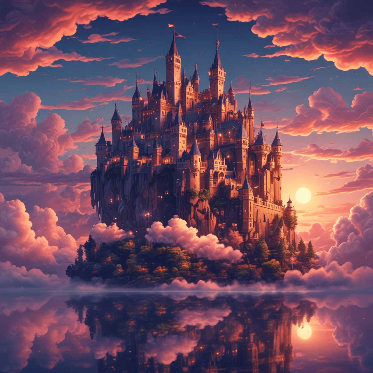 Castle Cloud Climb game banner