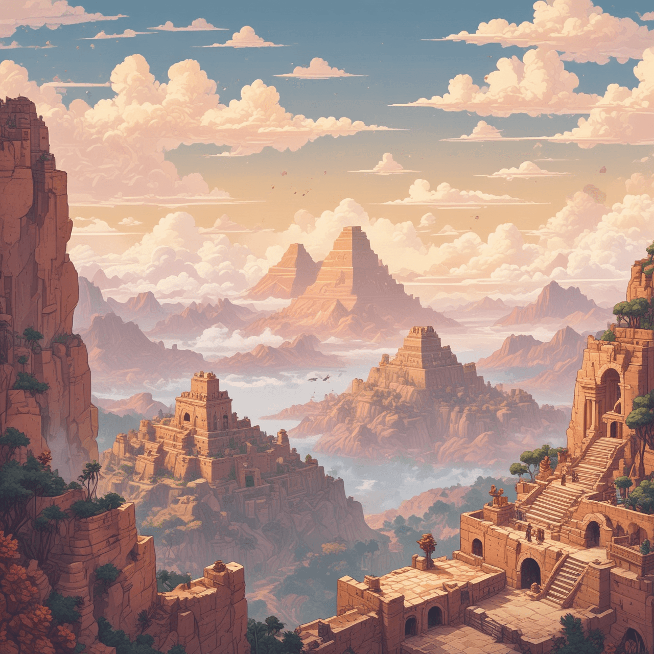 History's Cloud Bridge game banner