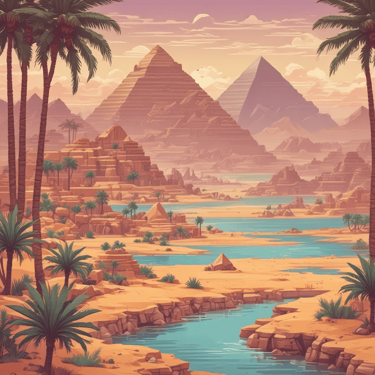 Pharaoh's Jump game banner