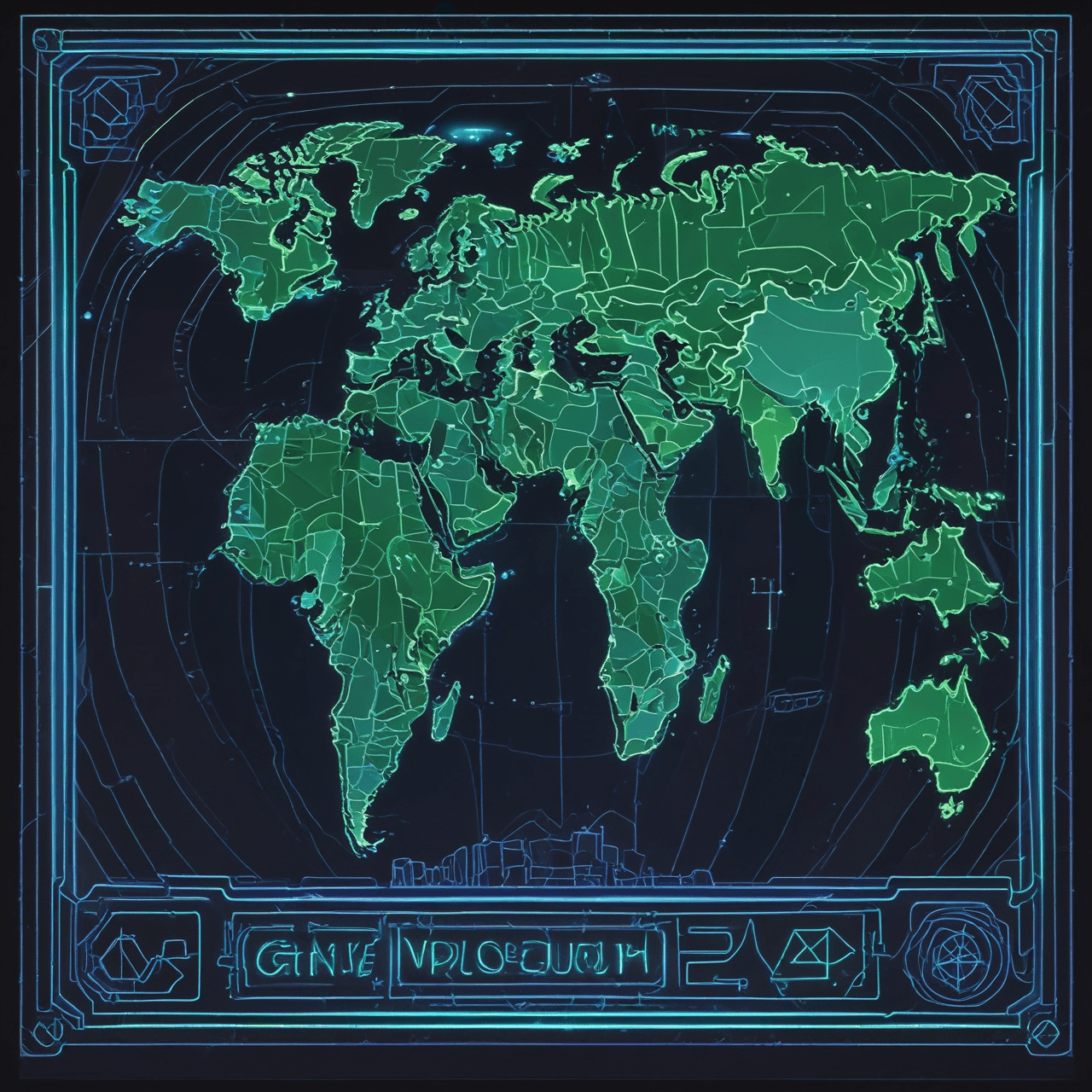 Global Challenge: Neon Edition game banner