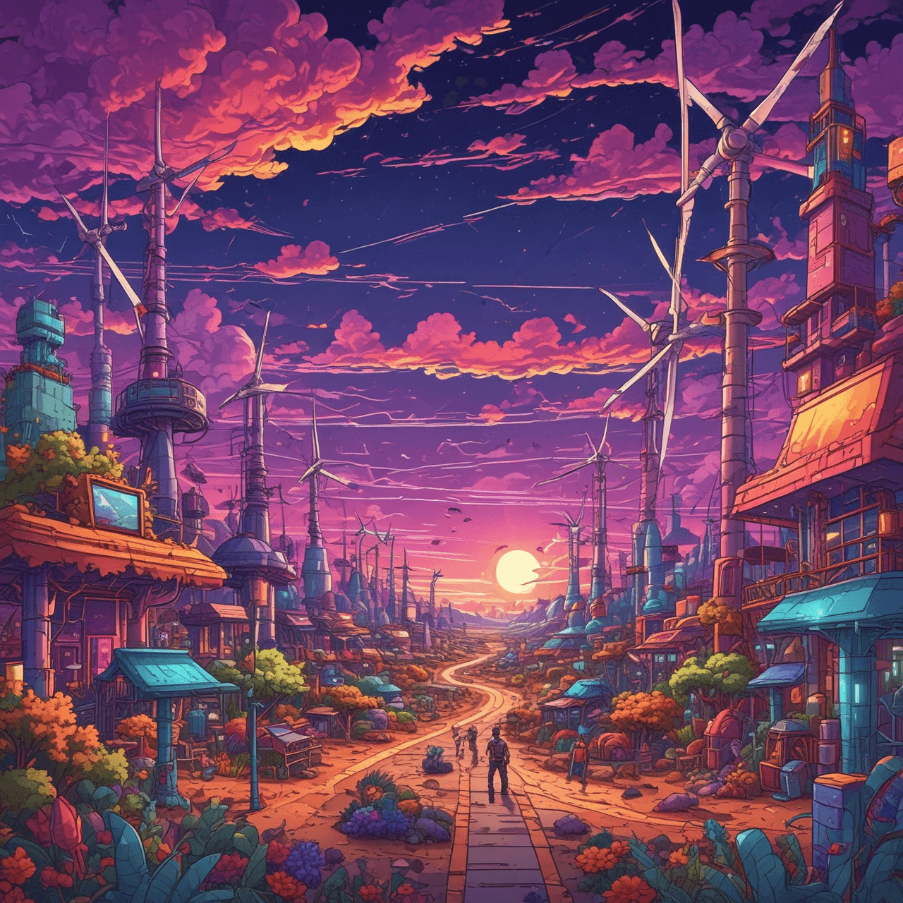 Energy Grid Runner game banner