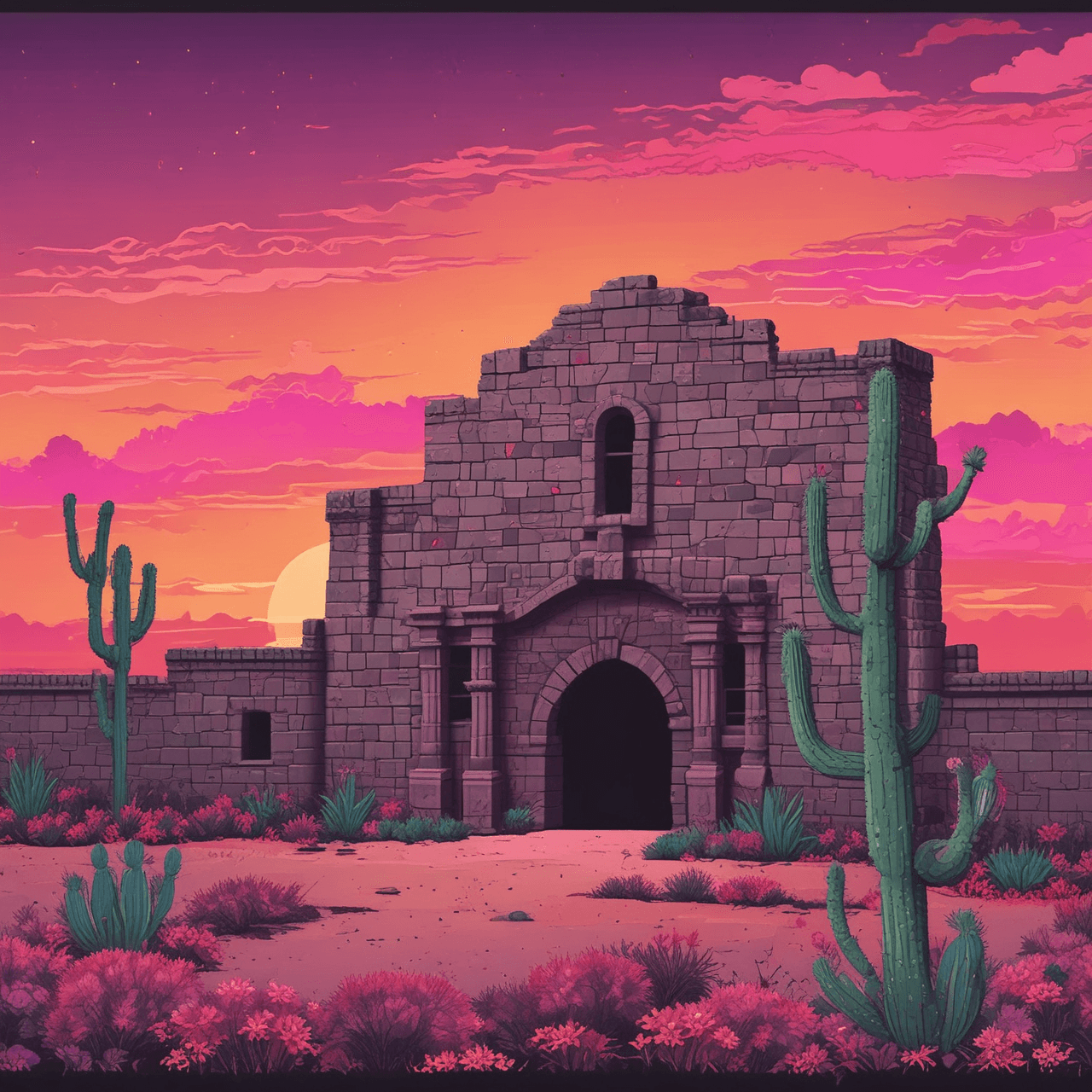 Remember the Alamo! game banner