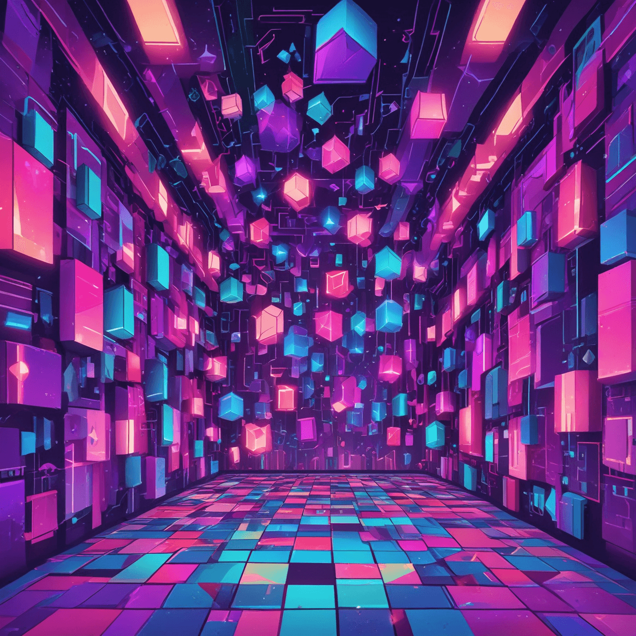 Geometry Jetpack game banner