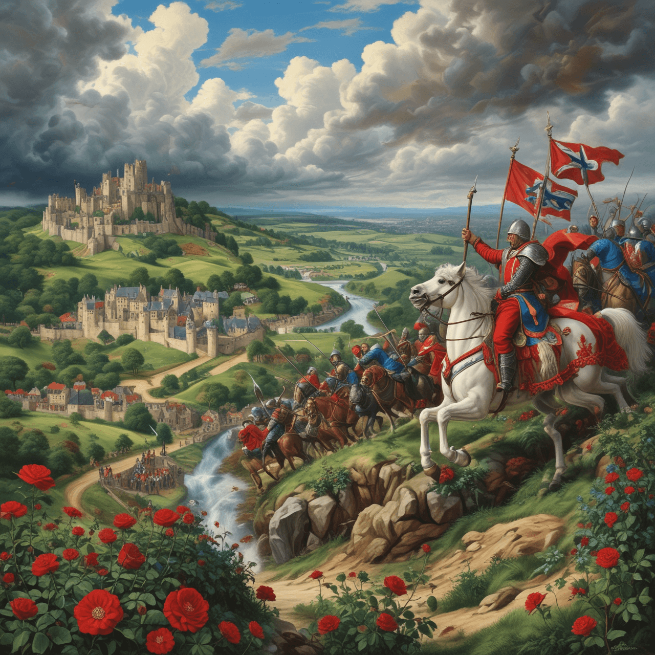 War of Roses: Tudor Jetpack game banner