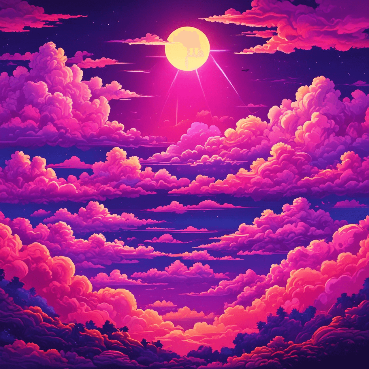 MI Synthwave Bridge game banner