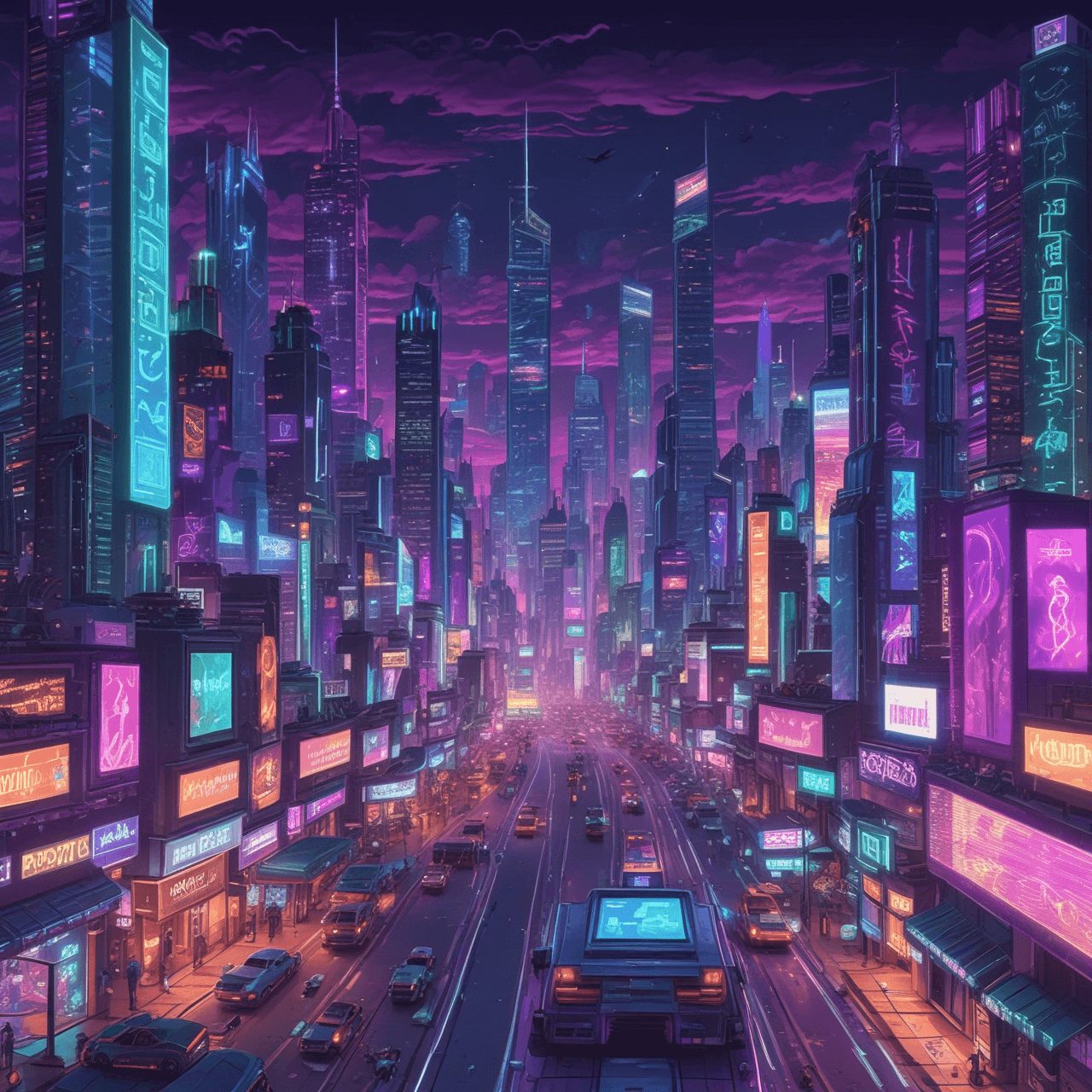 Neon Finance Jetpack game banner