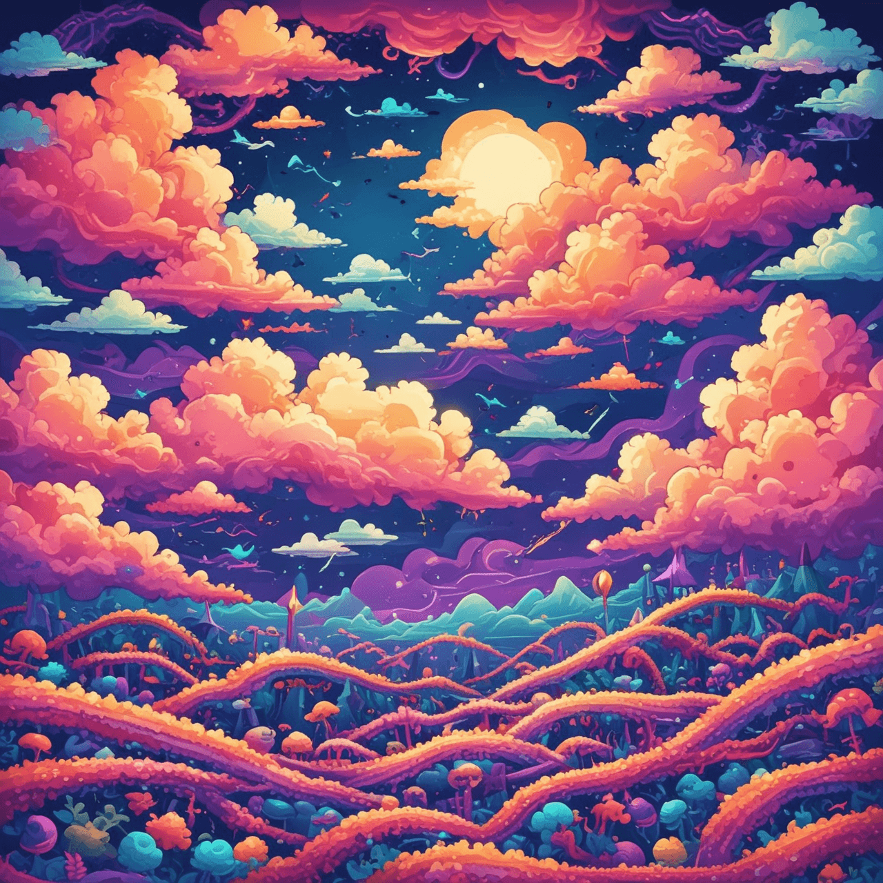 Nucleic Cloud Bridge game banner