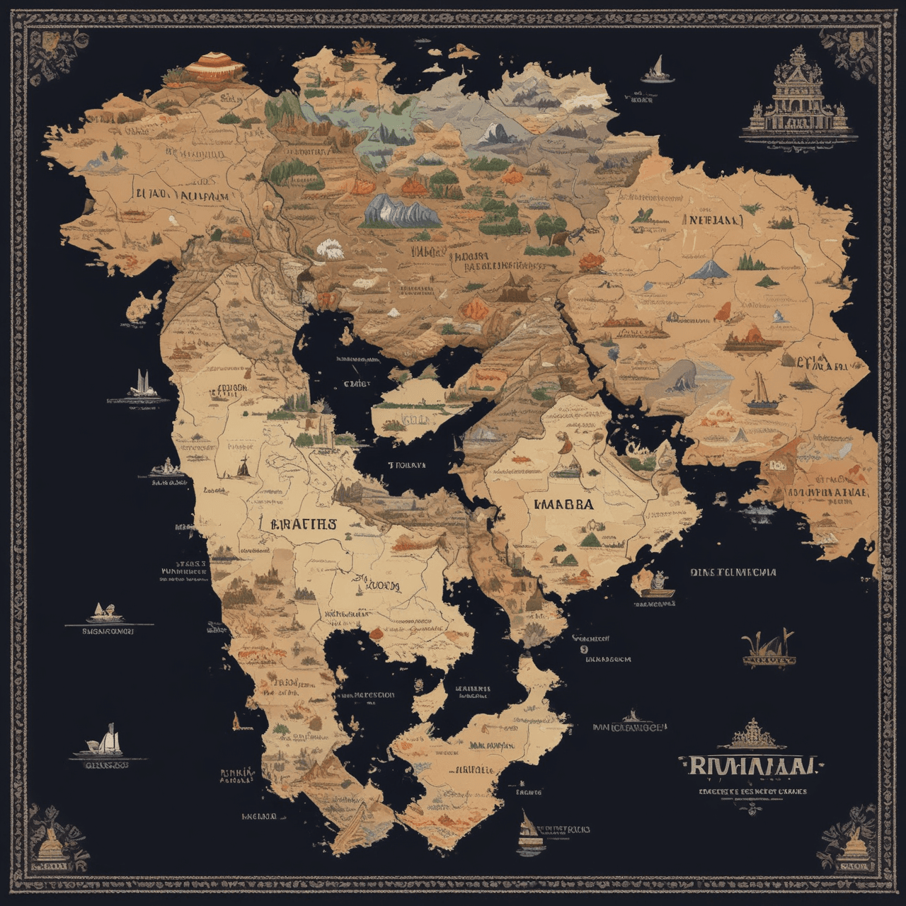 India: Size and Location Race game banner