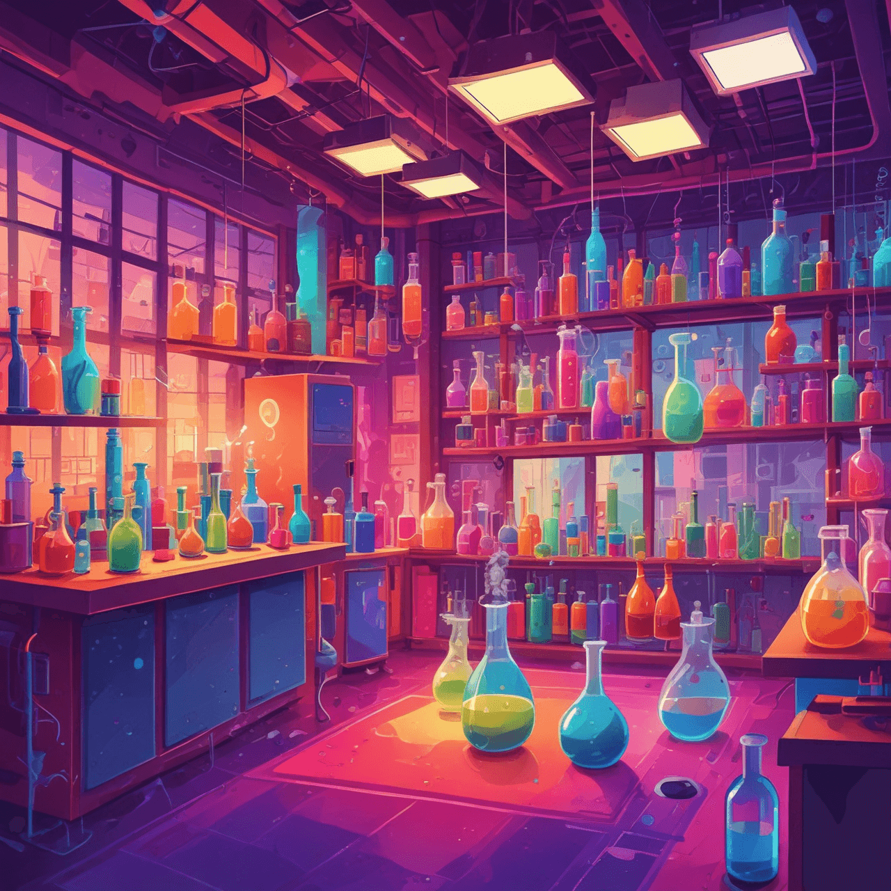 Chemical Reaction Adventure game banner