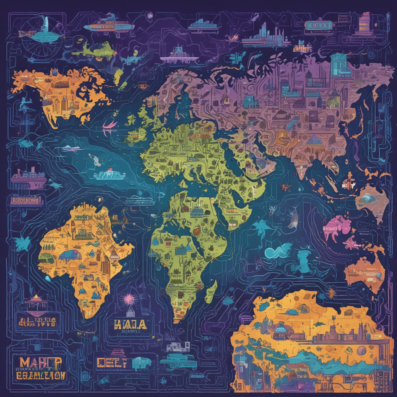 Geo-Challenge: Unit 3 Vocab game banner