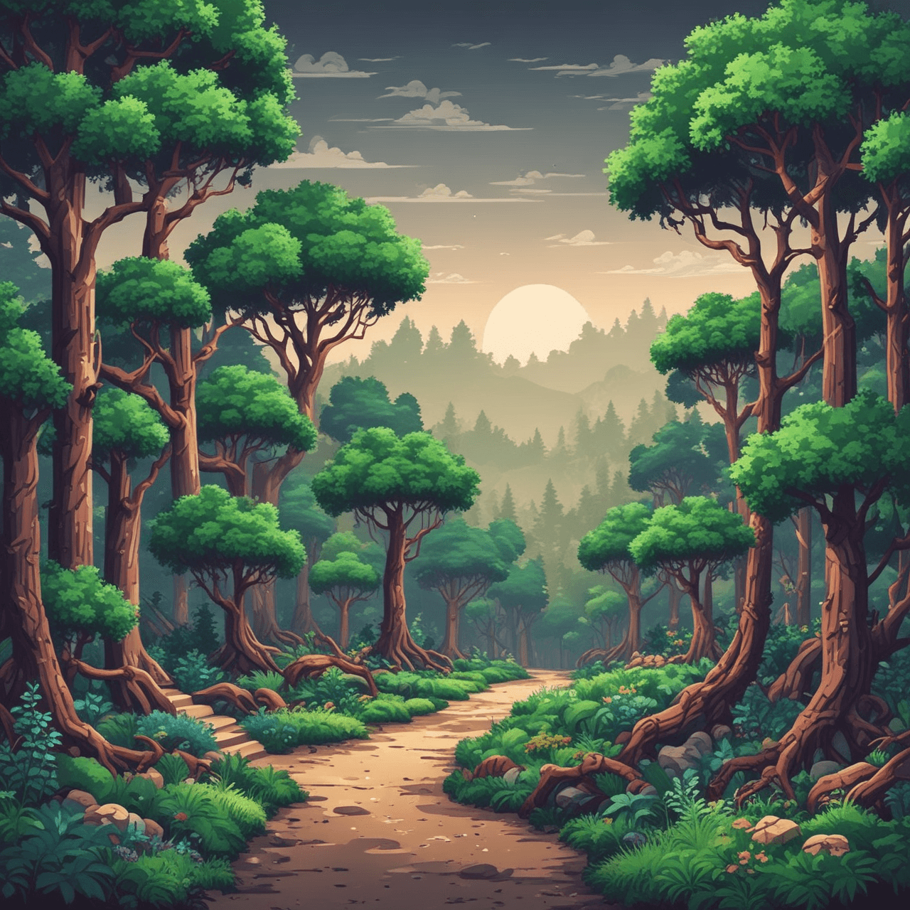 Nature Ninja Race game banner