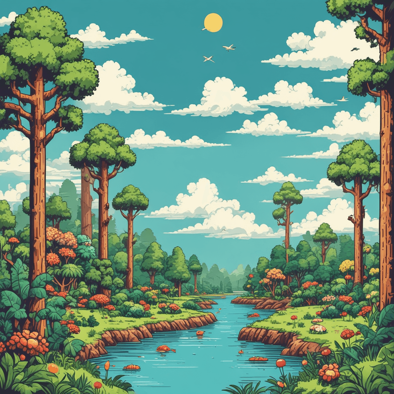 Jetpack Ecosysteem Avontuur game banner