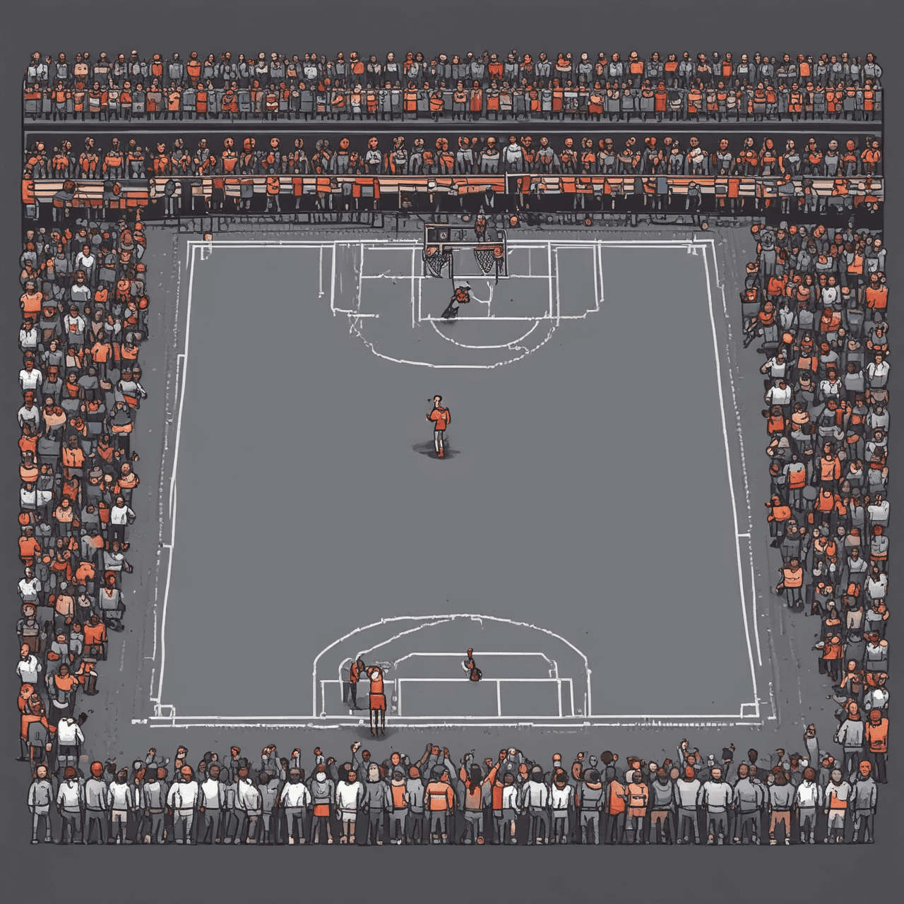 LeBron's Court Run game banner