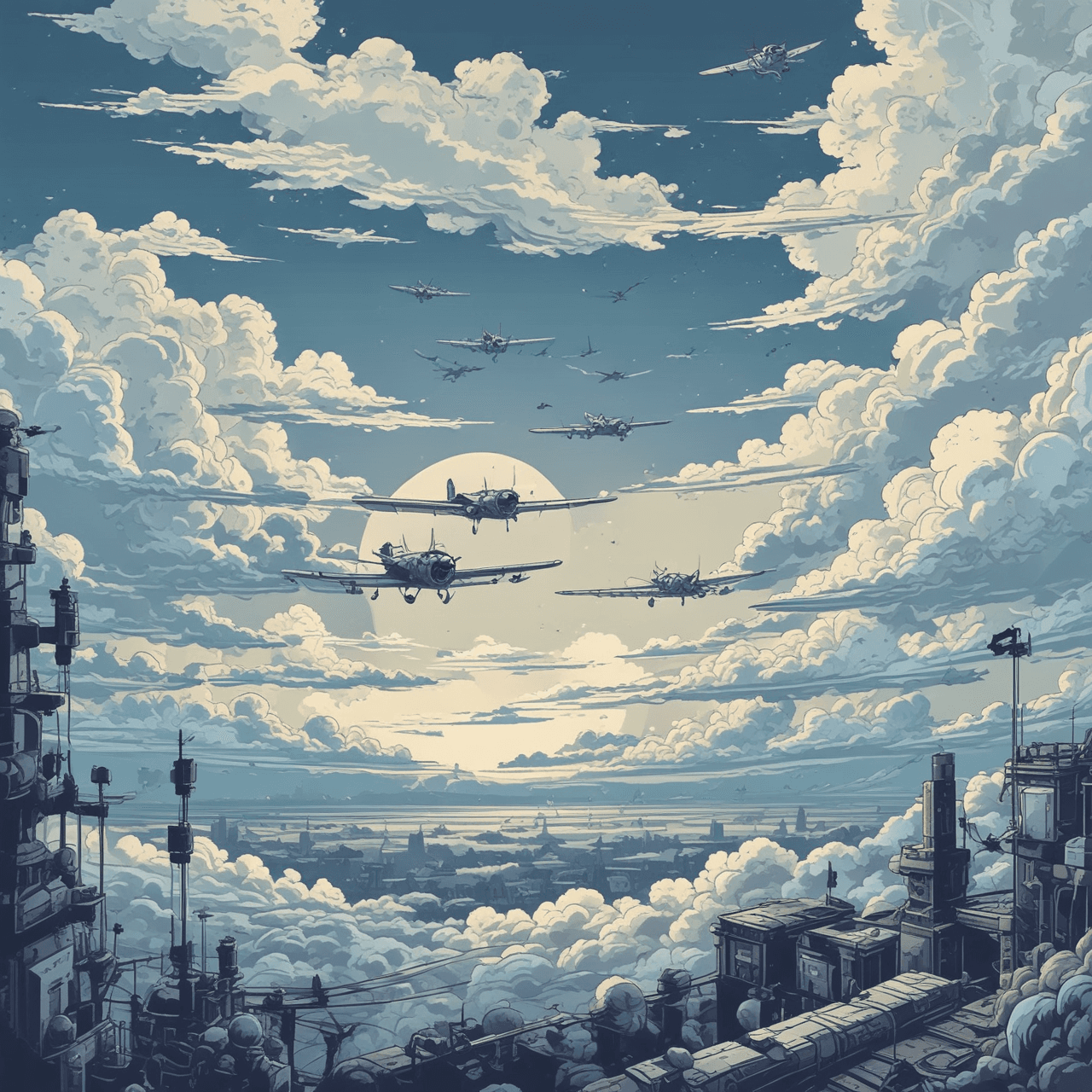 Great War Cloud Walk game banner