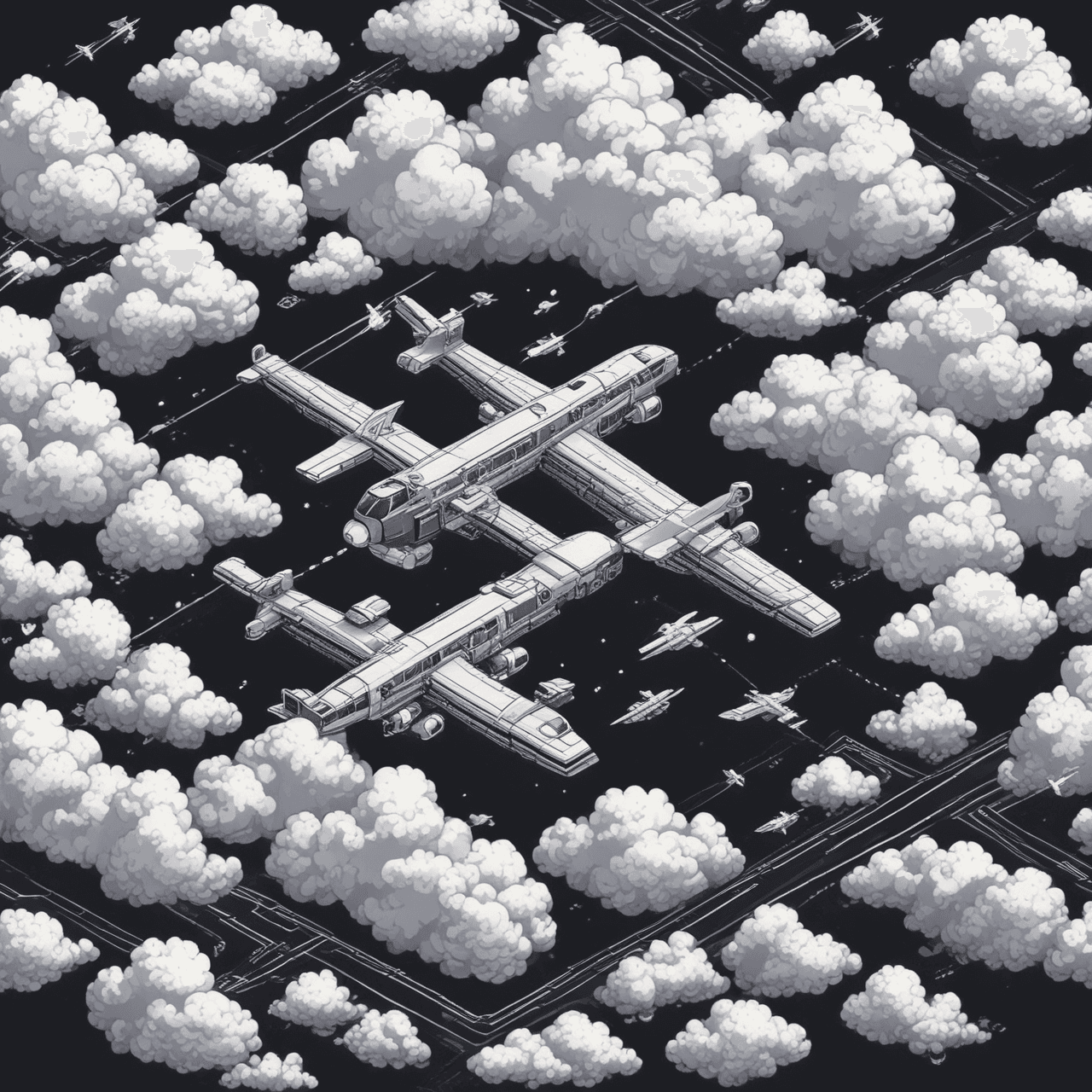 Co-ordinate Cloud Hop game banner