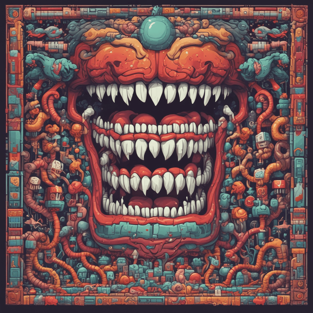Mouth Map Runner game banner