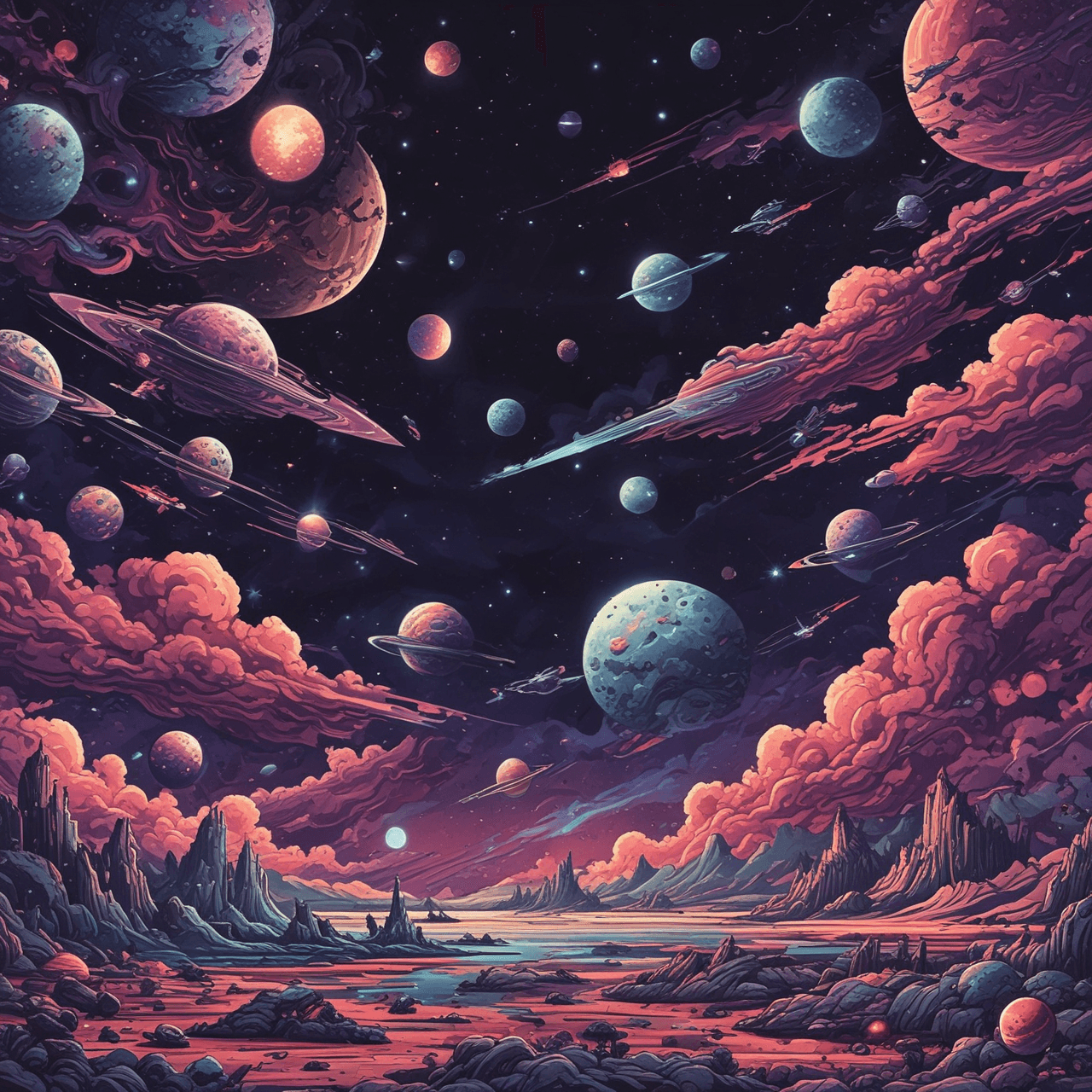 Galactic War II Quiz game banner