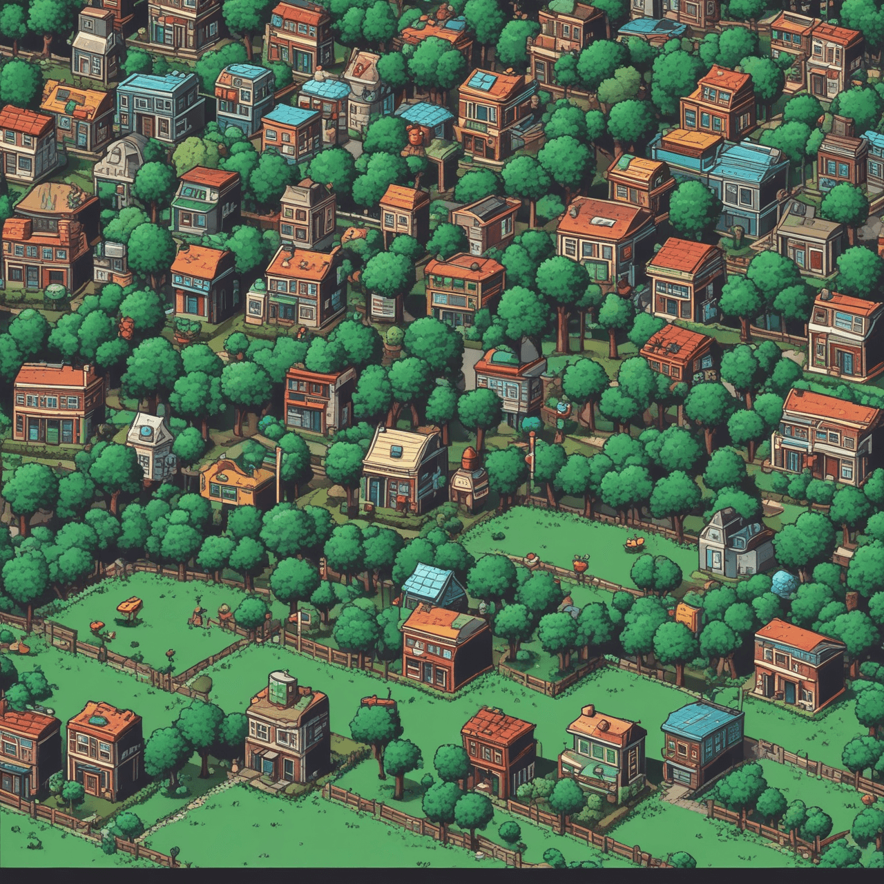 Landschap Biljart game banner