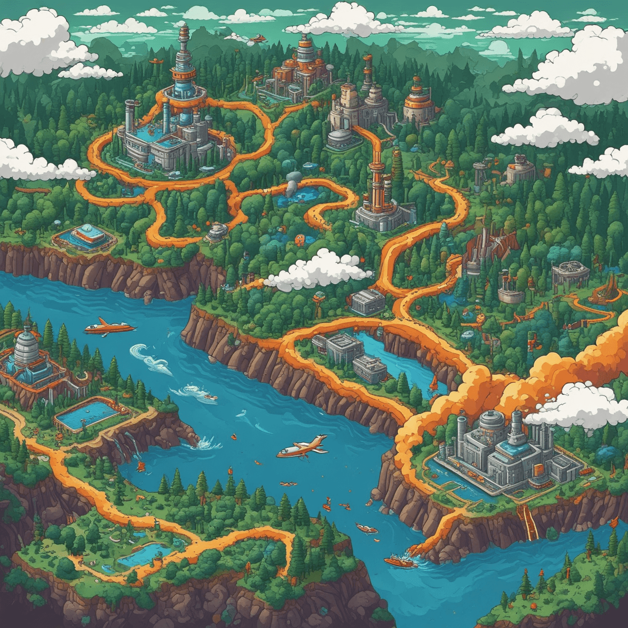 Carbon Cycle Race game banner