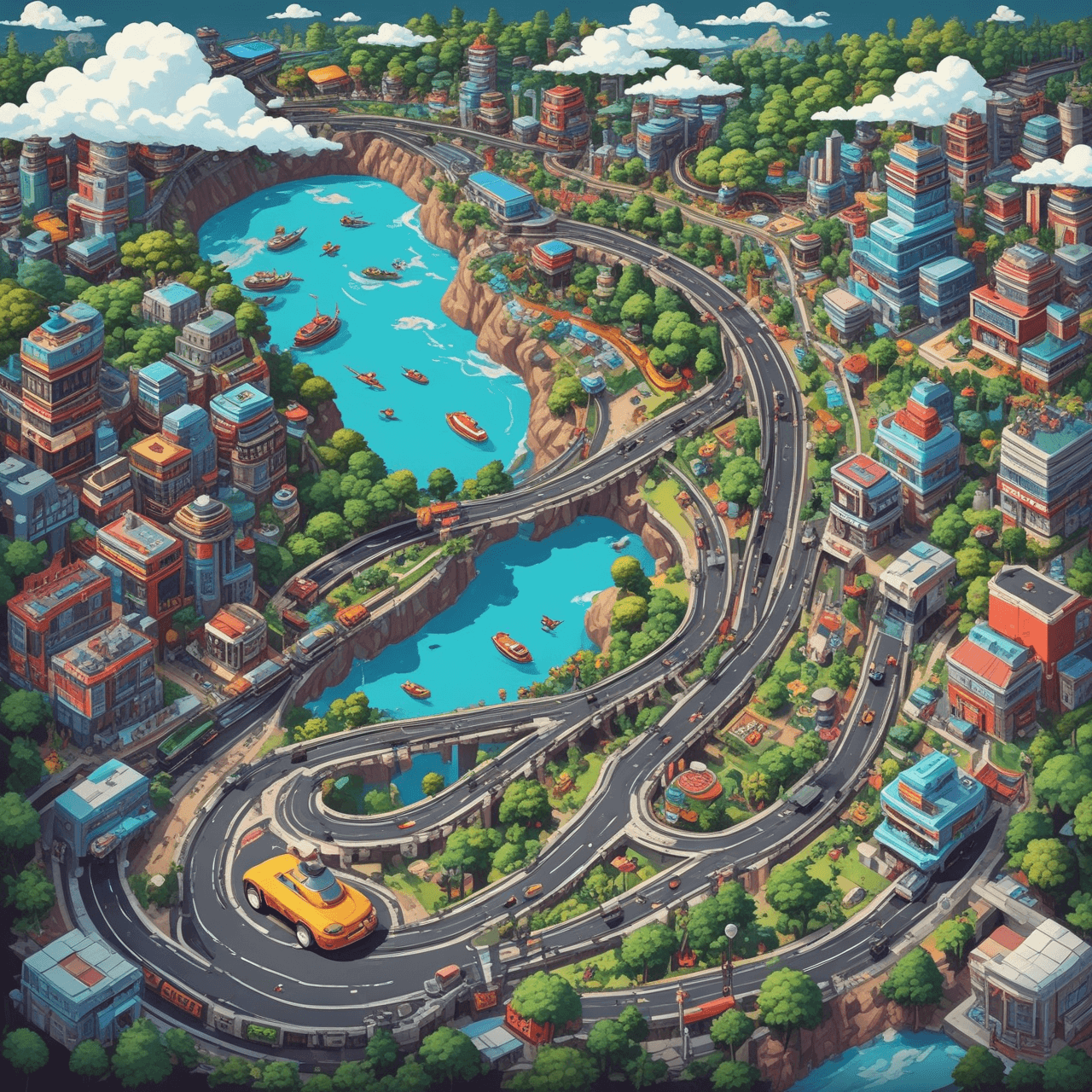 Growth Race game banner