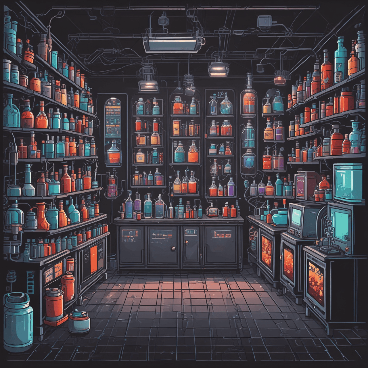 Corrida Química: Misturas e Soluções game banner