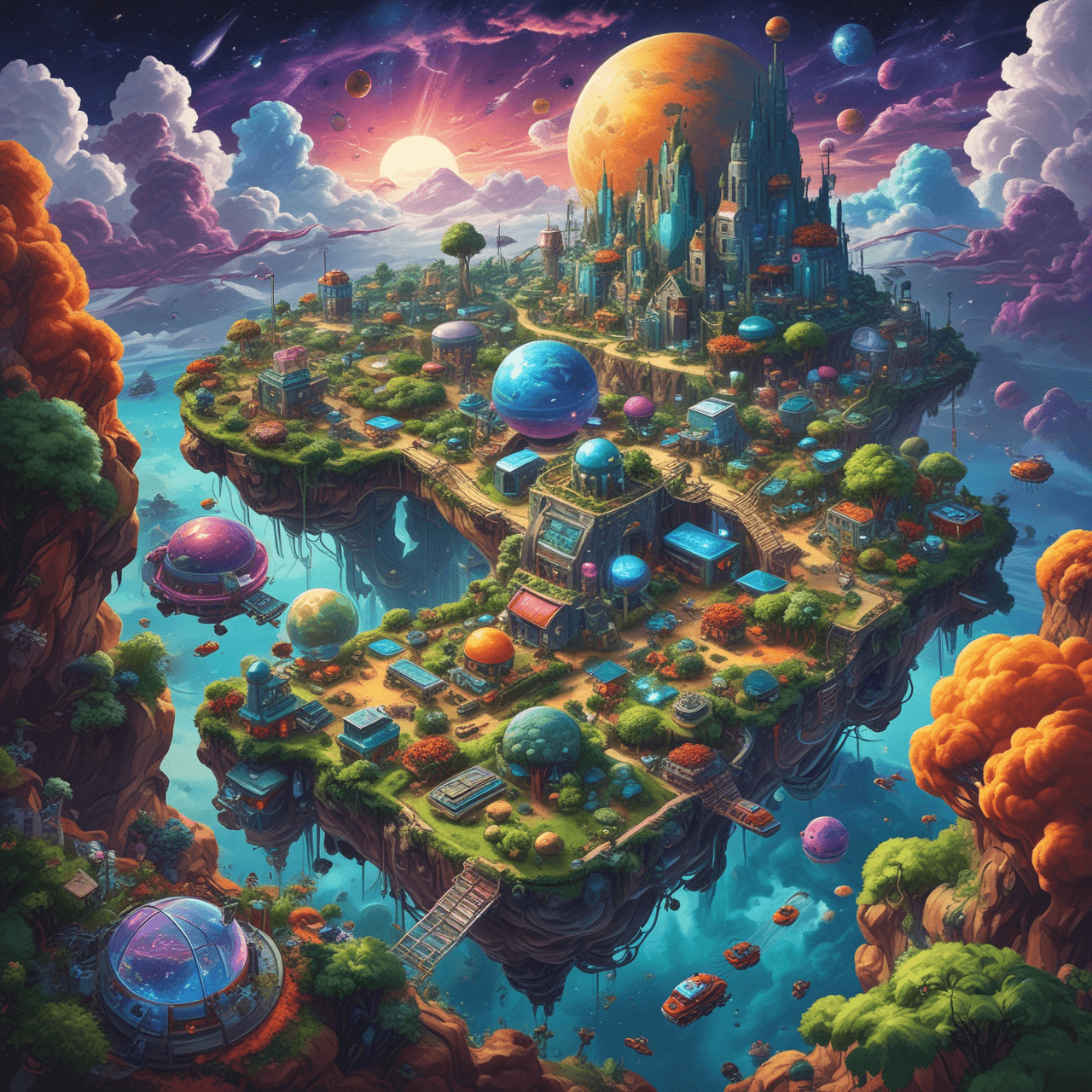 Sustainable Space Farming game banner