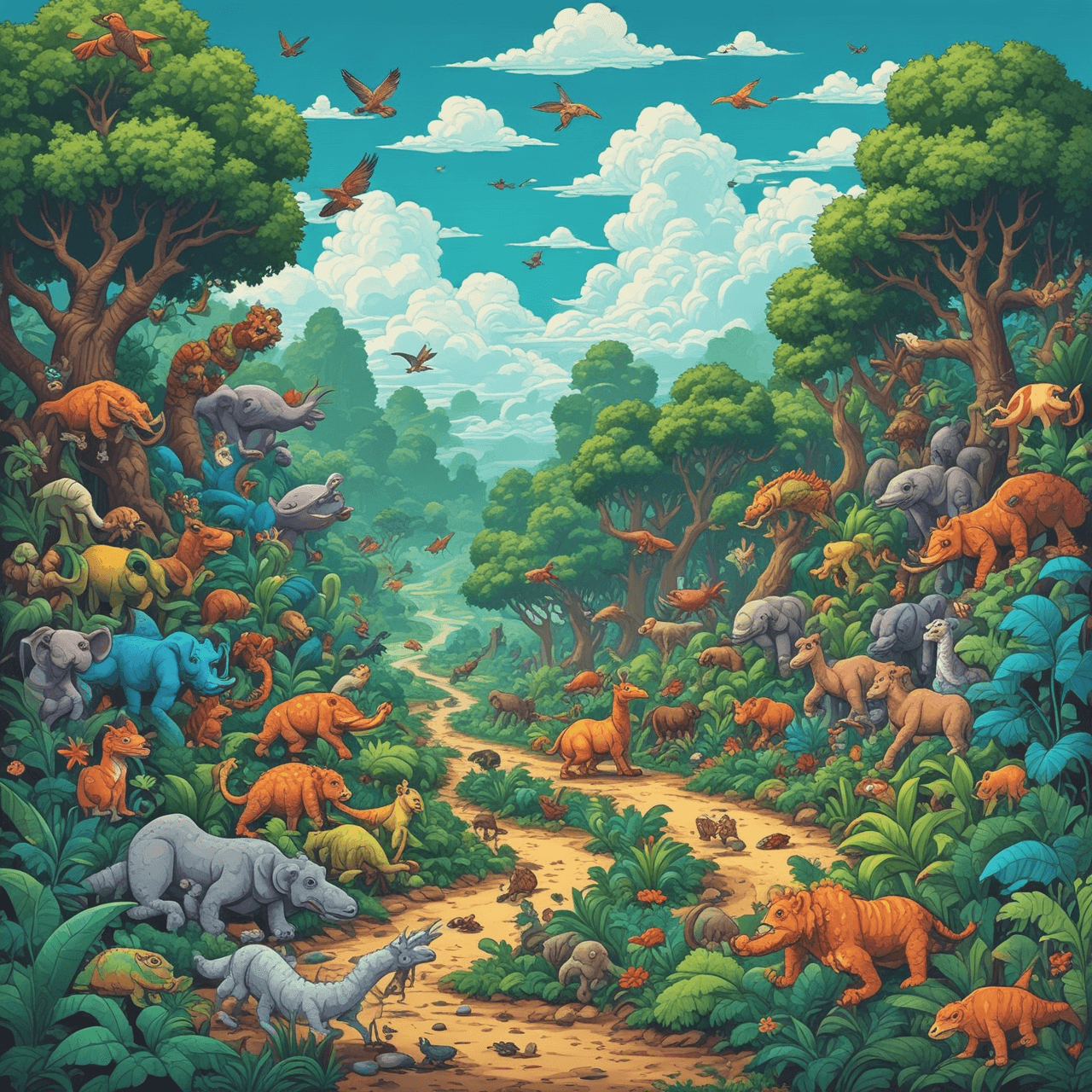 Animal Kingdom Race game banner