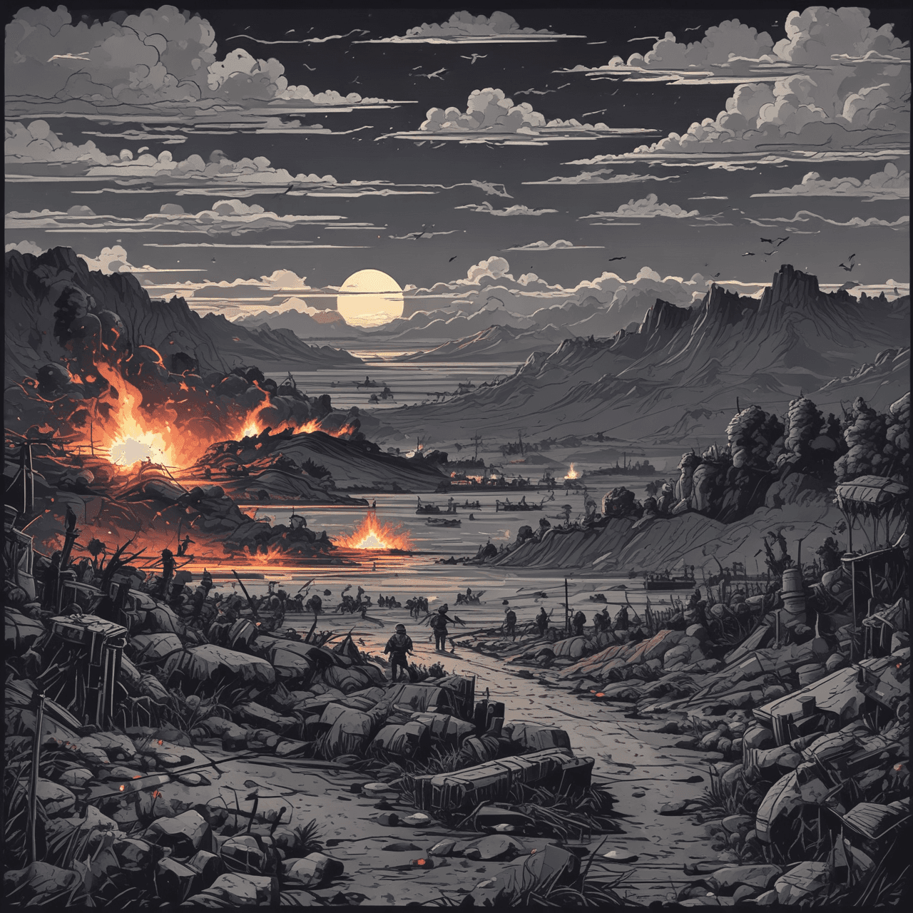 WWI History Run game banner