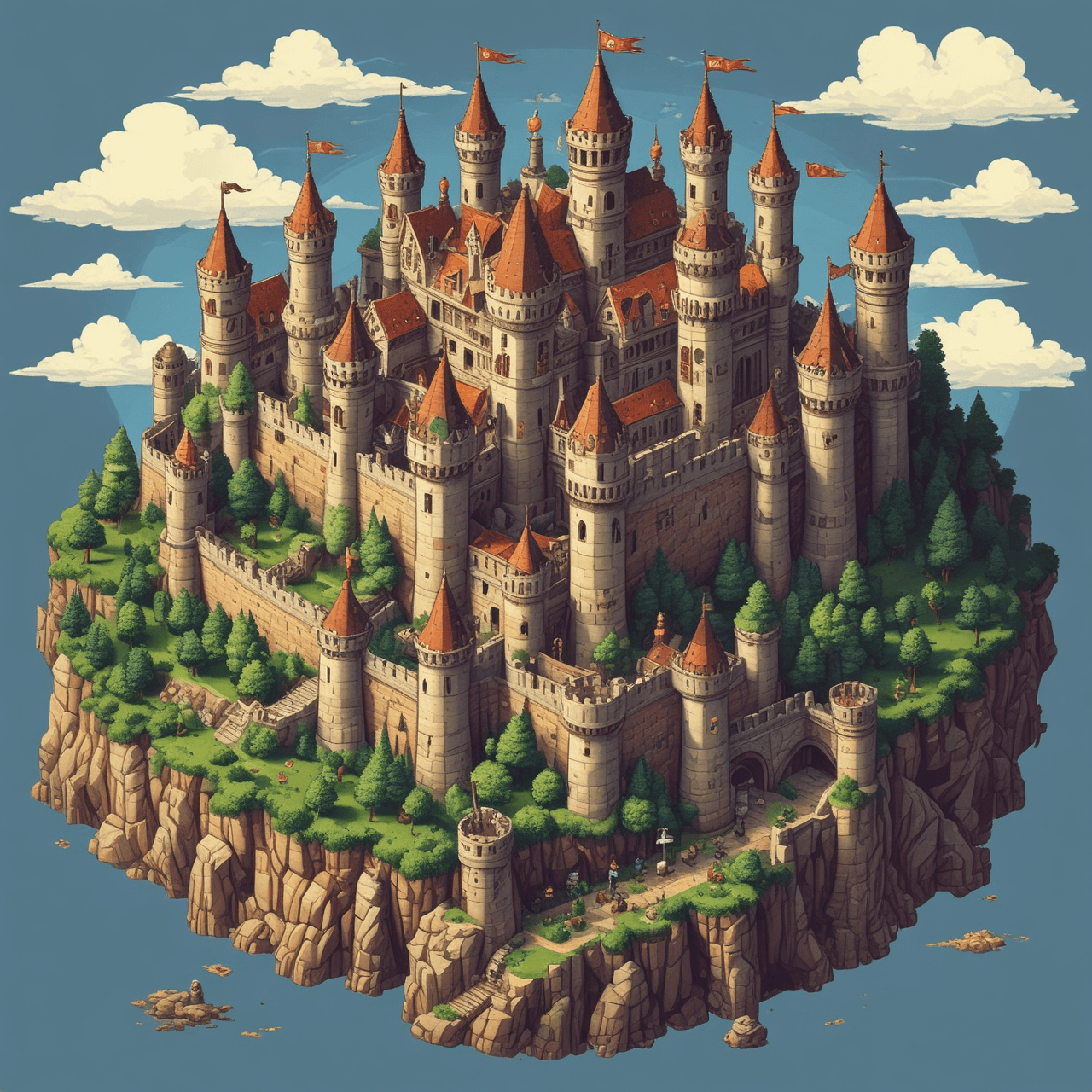 Medieval Quest Run game banner