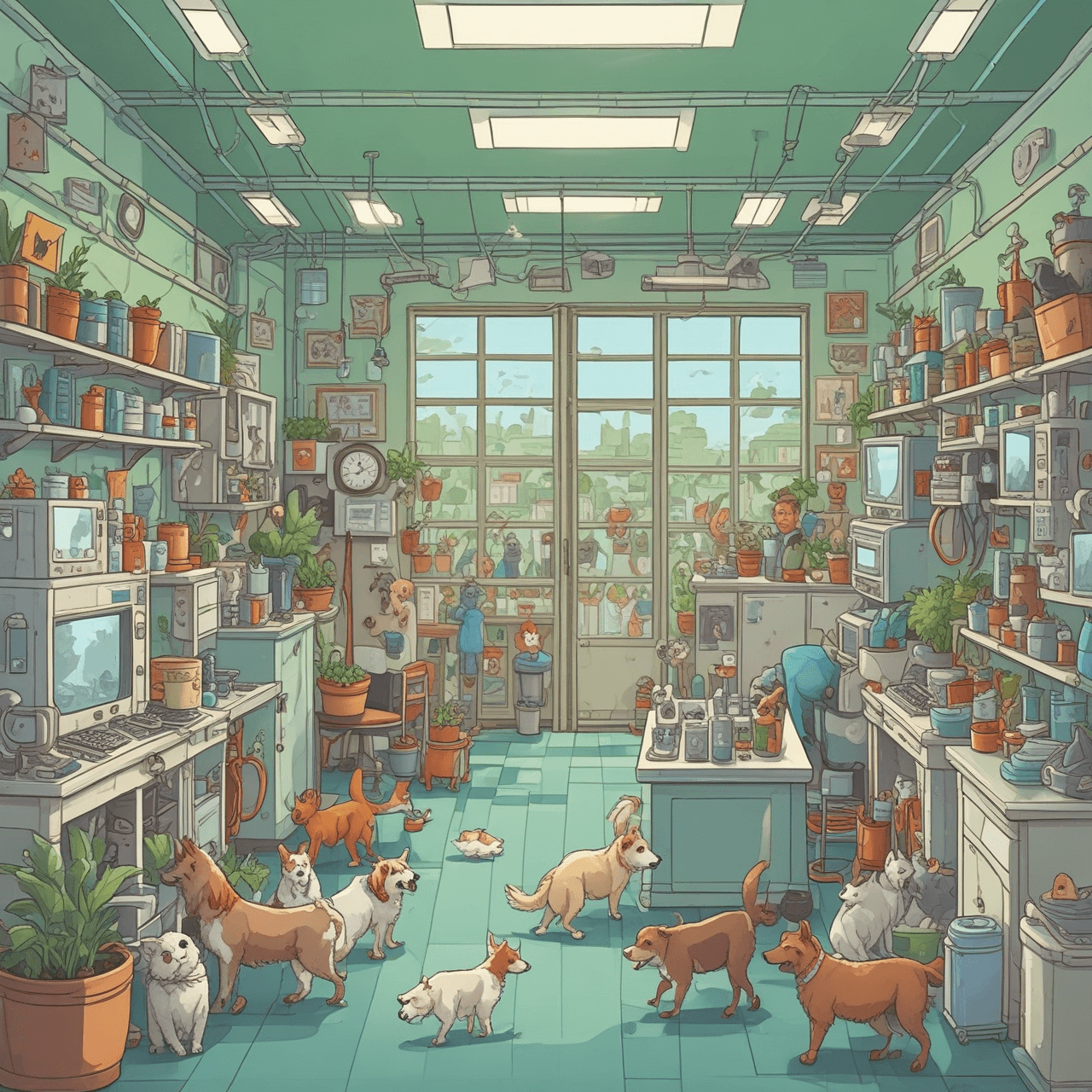 Pet Care Jetpack game banner