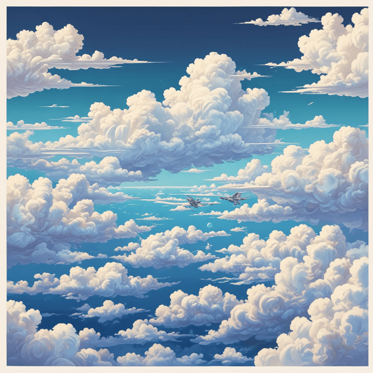 Aeroplane Cloud Bridge game banner