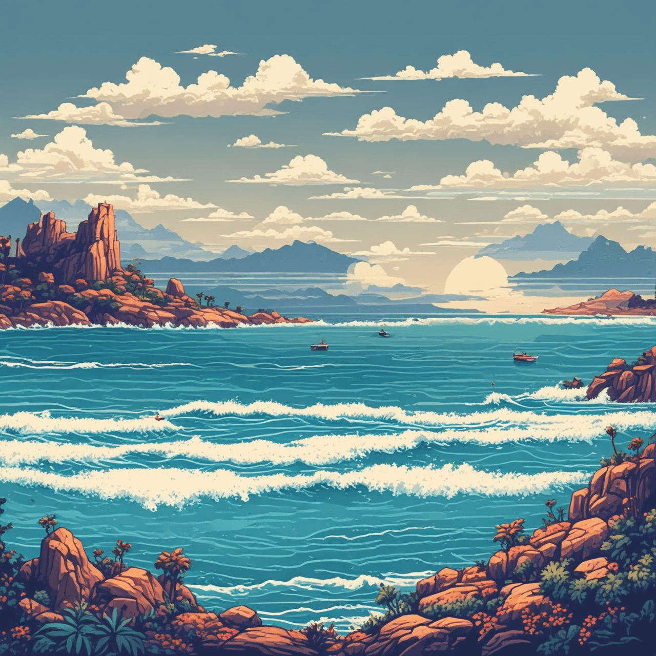 Wave Quiz Warriors game banner