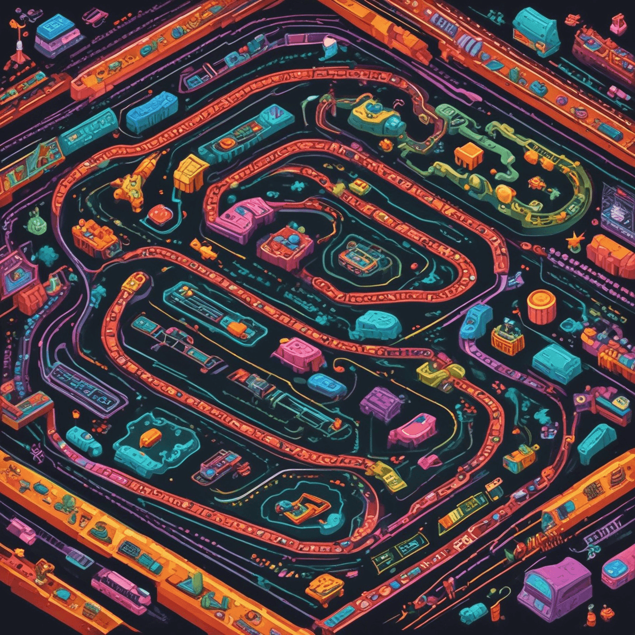 Cellular Speedway game banner