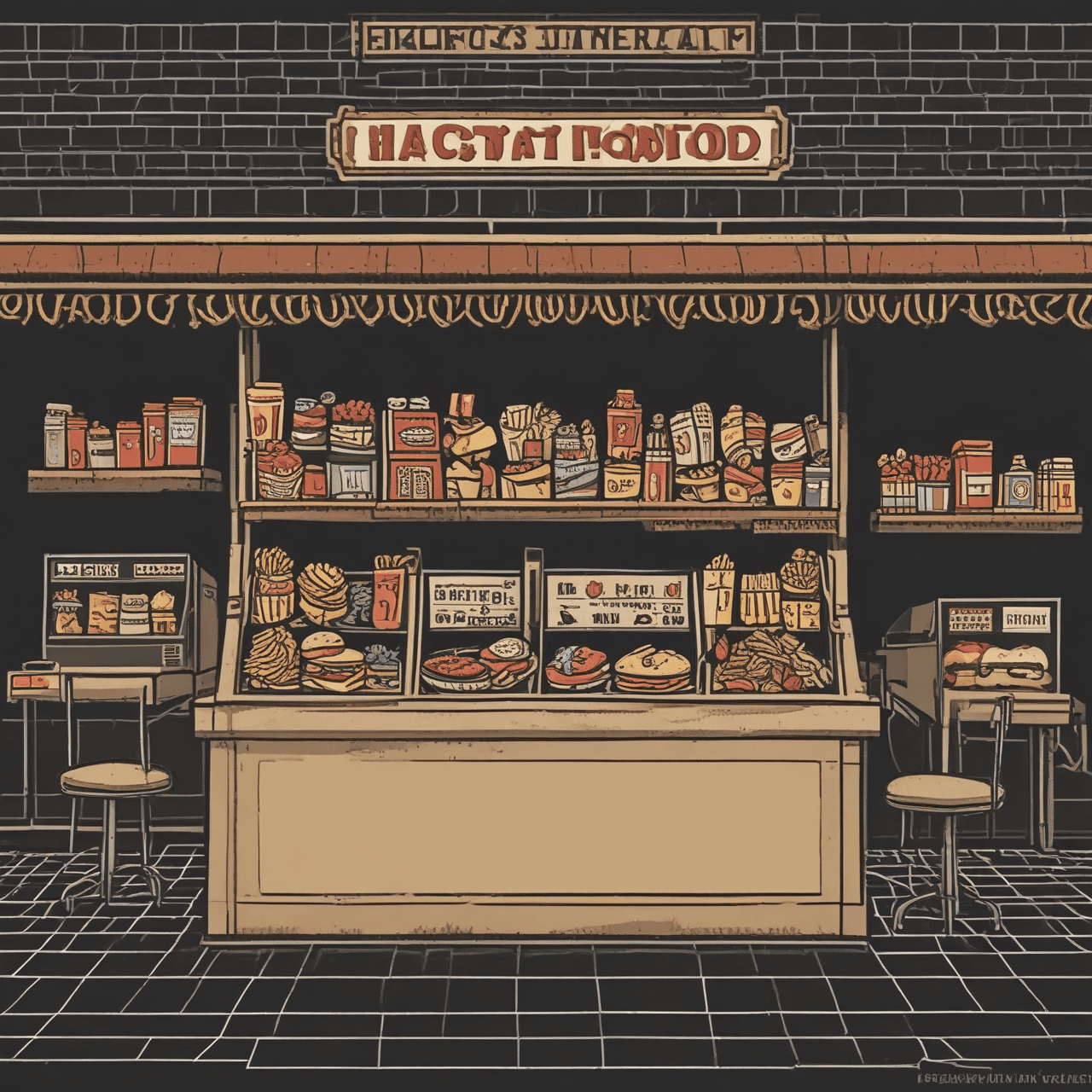 Fries Flinger game banner