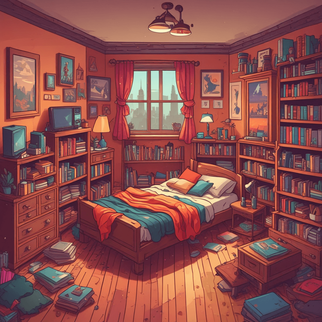 Bedroom Adventure Quiz game banner