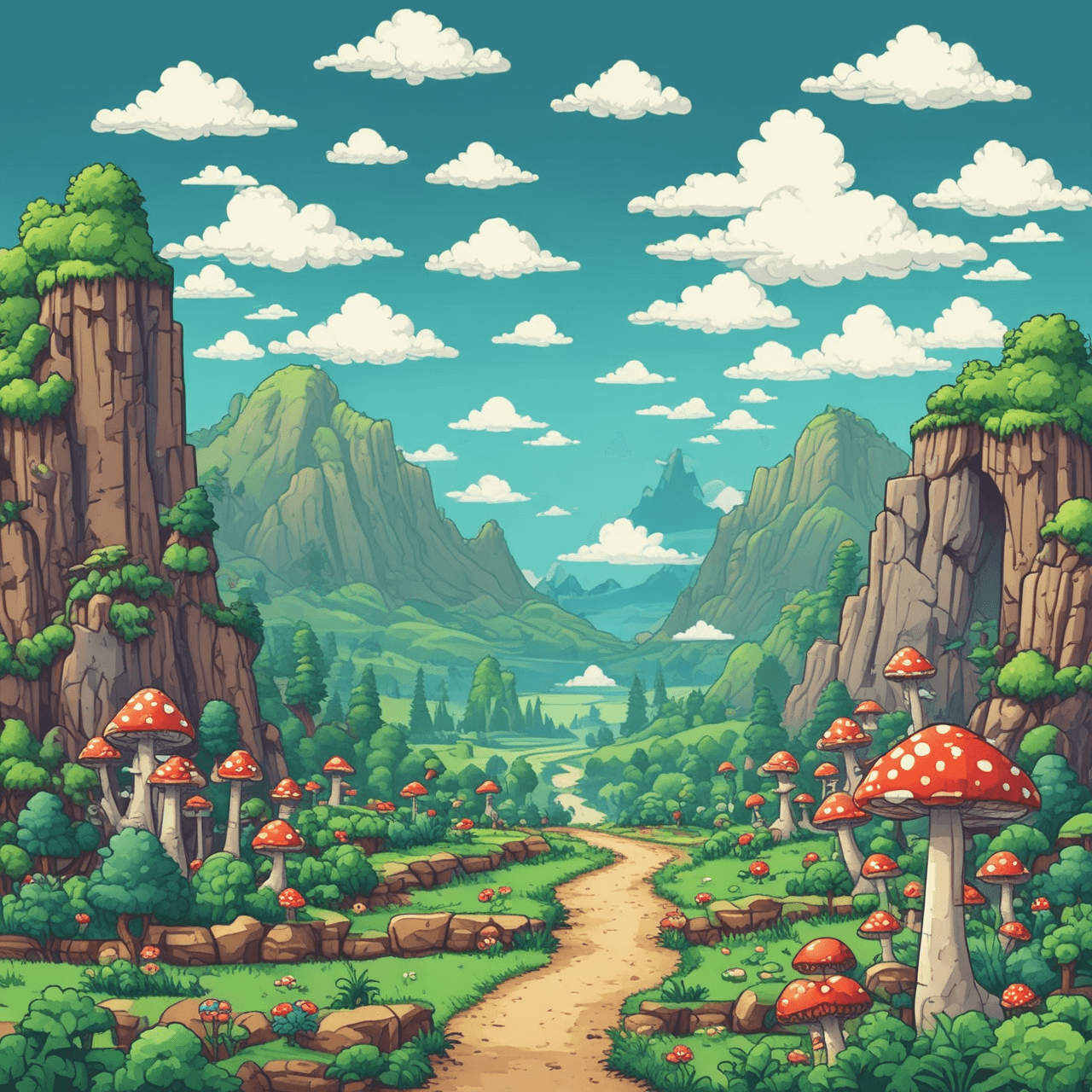 Mario History Run game banner