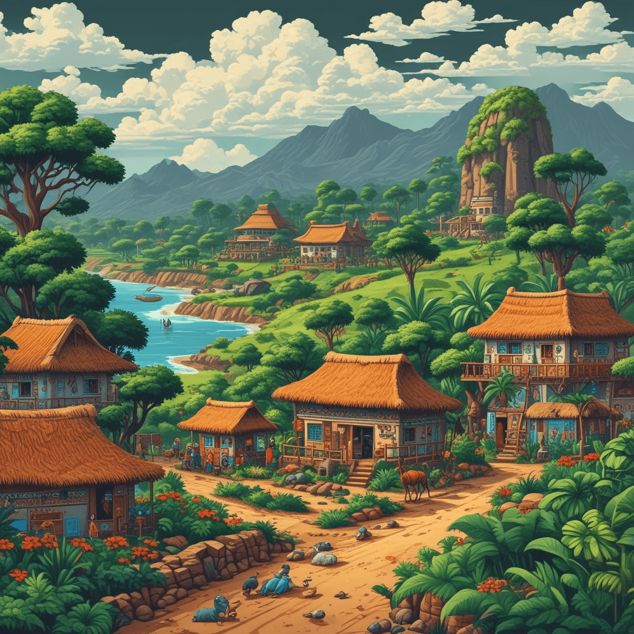 Jetpack West Africa Quiz game banner