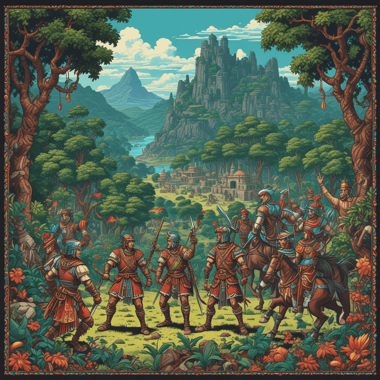 Carrera de la Conquista game banner