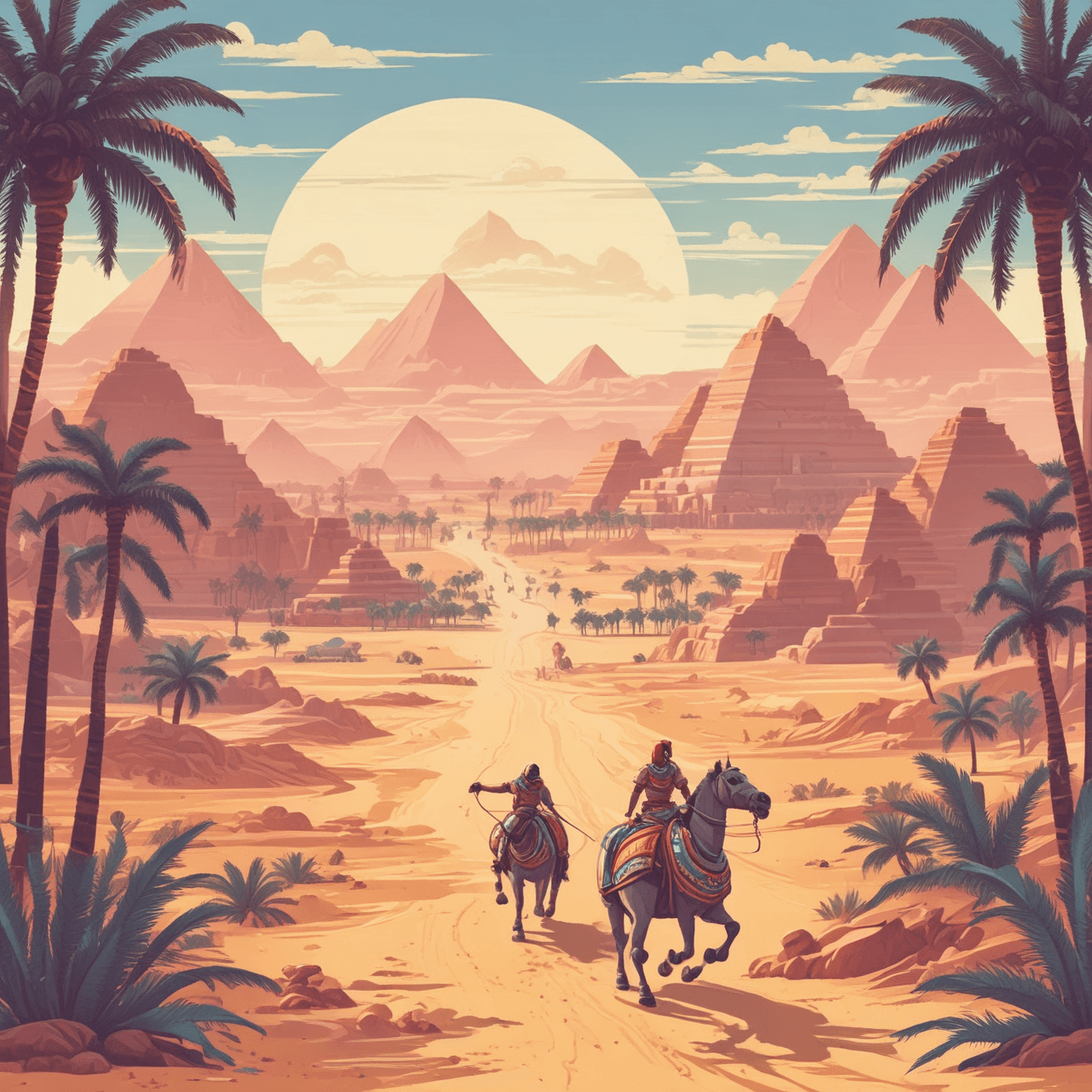 Pharaoh's Race game banner