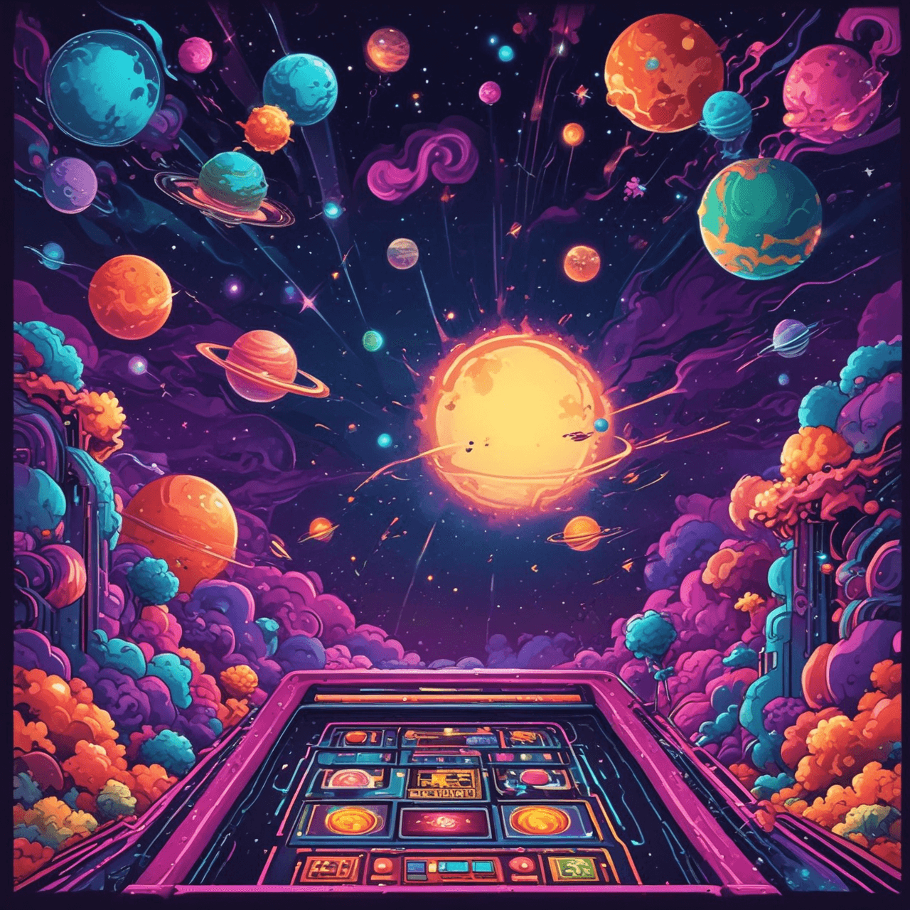 Cosmic Quiz Odyssey game banner