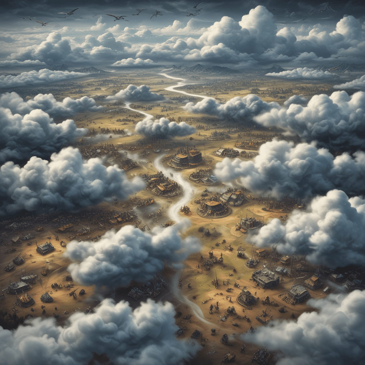 Civil War Cloud Hop game banner