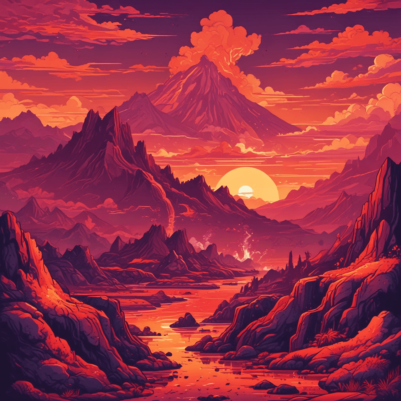 Volcano Venturer Quiz game banner