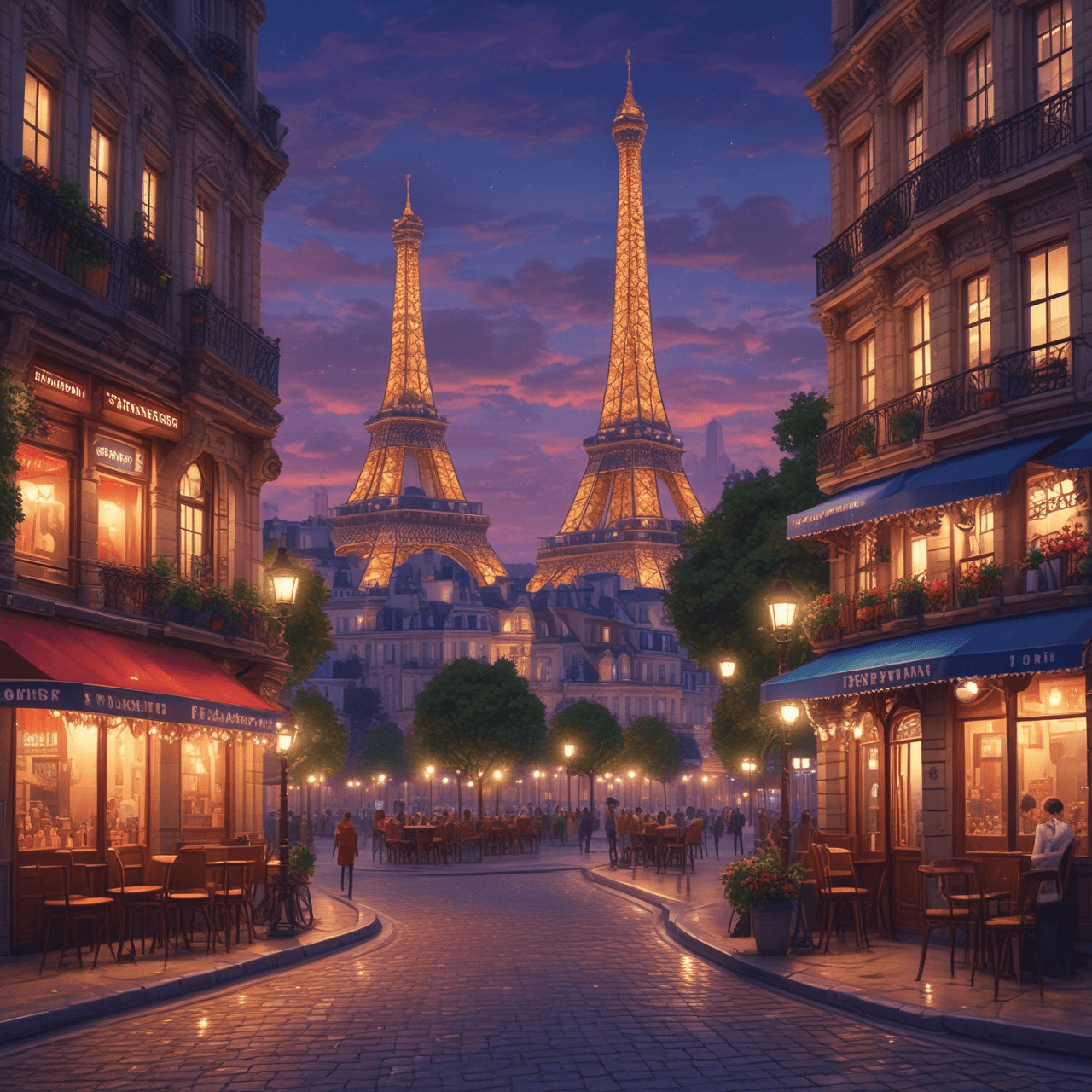 Parisian Pursuit Quiz game banner