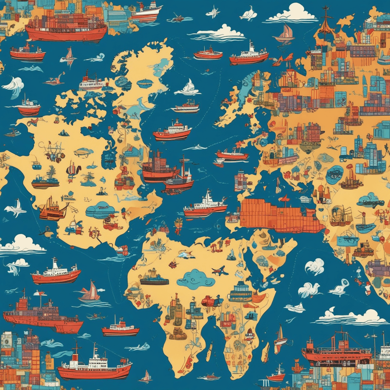 Incoterms Jetpack Adventure game banner