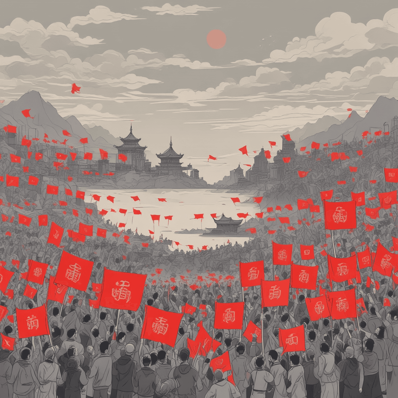 文化大革命测验防御 (Cultural Revolution Quiz Defense) game banner
