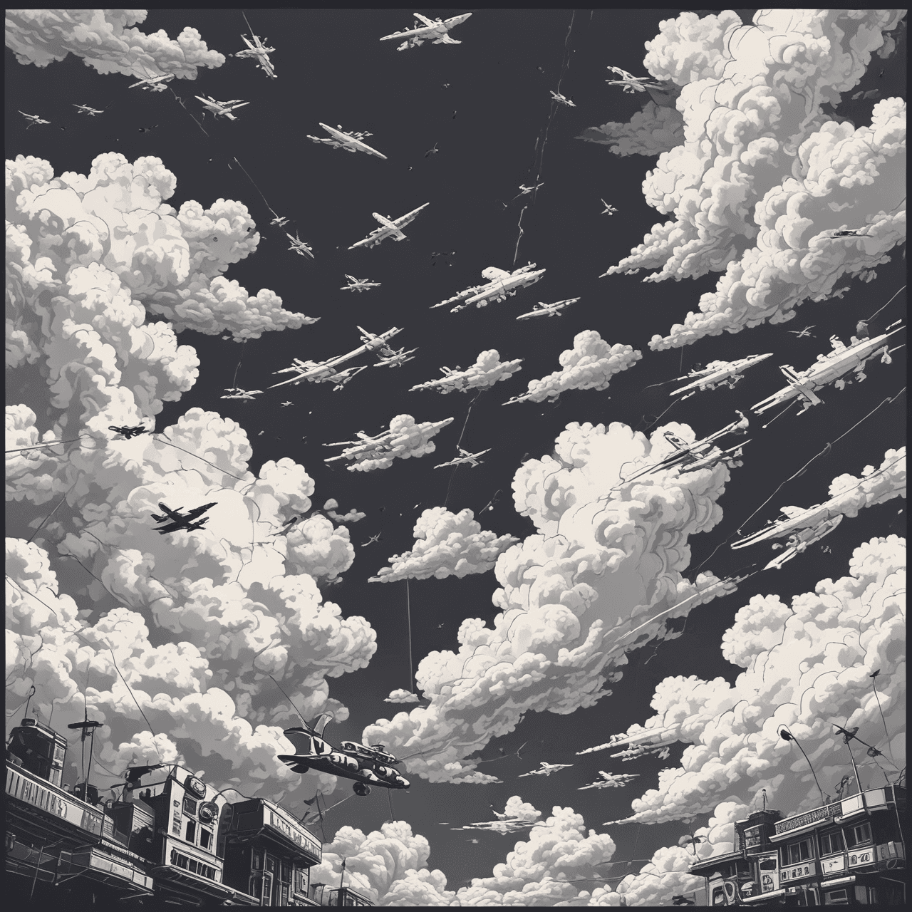 WWII Cloud Bridge game banner