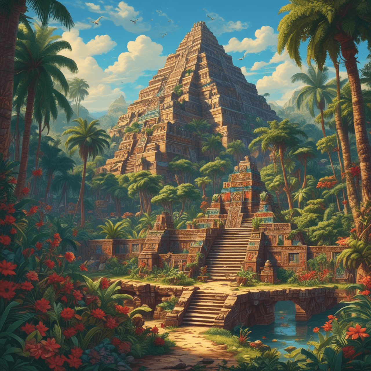 Jetpack Aztec Adventure game banner