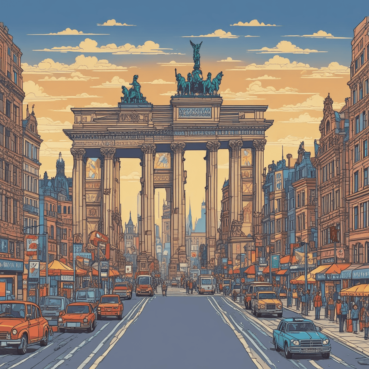 Deutsch Jetpack Quiz game banner